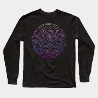 Line of colorful light Long Sleeve T-Shirt
